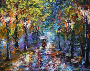 Abendspaziergang von Ruslana Levandovska
