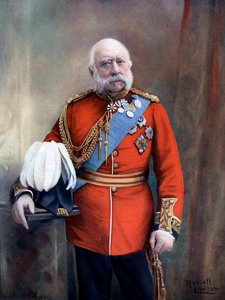 Prinz George, Herzog von Cambridge, Mitglied der britischen Königsfamilie, spätes 19. - frühes 20. Jahrhundert von Russell and Sons