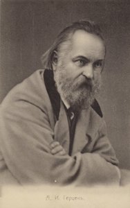 Alexander Herzen (1812-1870), russischer Schriftsteller und Denker von Russian Photographer