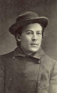 Anton Tschechow, russischer Dramatiker, Moskau, 1883 von Russian Photographer
