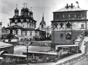 Haus der Romanow-Bojaren im Kloster des Zeichens und die Kathedrale des Zeichens, Moskau
