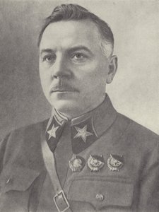 Kliment Woroschilow, sowjetischer General und Politiker von Russian Photographer