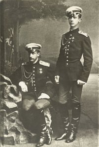 Großfürst Konstantin Konstantinowitsch und Großfürst Dimitri Konstantinowitsch von Russland von Russian Photographer