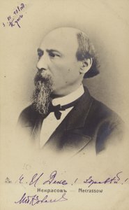 Nikolay Nekrasov, russischer Dichter, Schriftsteller und Kritiker von Russian Photographer