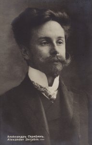 Porträt von Alexander Skrjabin