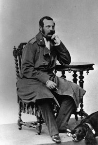 Porträt von Kaiser Alexander II. von Russland (1818-1881) von Russian Photographer
