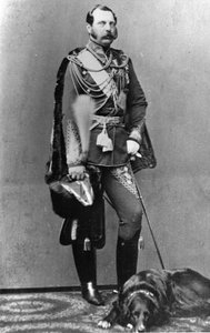 Porträt von Kaiser Alexander II. von Russland von Russian Photographer