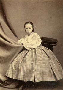 Porträt von Sophia Perovskaya (Sepia-Foto) von Russian Photographer