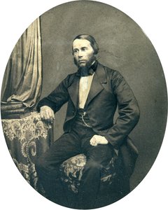 Porträt des Philologen und Linguisten Jakow K. Groth von Russian Photographer
