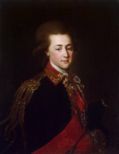 Porträt des Palast-Adjutanten Alexander Lanskoy, 1784