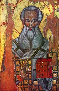 Heiliger Athanasius von Alexandria von Russian School