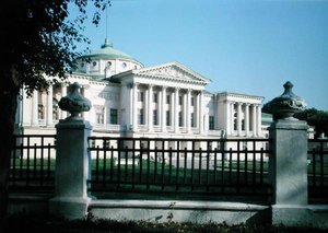 Der Sheremetyev-Palast in Ostankino, erbaut in den 1770er Jahren