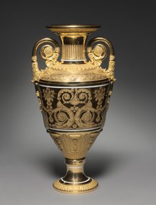 Vase, hergestellt von der St. Petersburger Kaiserlichen Porzellanmanufaktur, ca. 1820-30 von Russian School