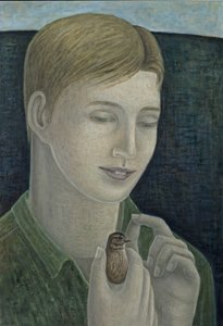 Der junge Franziskus (Junge mit Vogel)