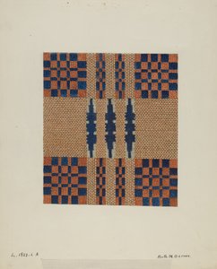 Detail des Überwurfs von Ruth M. Barnes