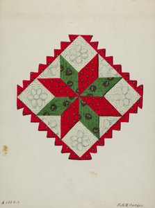 Quiltblock, ca. 1936