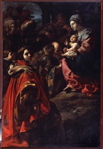 Die Anbetung der Könige von Rutilio Manetti