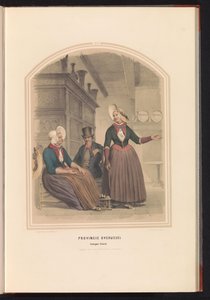 Tracht von Kampen in Overijssel, 1857 von Ruurt de Vries