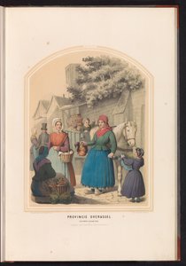 Tracht von Lonneker und Losser in Overijssel, 1857 von Ruurt de Vries