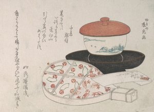 Teetasse und Teewärmer von Ryugetsusai Shinko