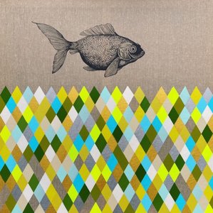 Bunter Diamantfisch