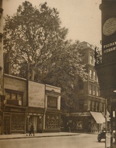 Ein bevorzugter Bewohner der Stadt: Die Platane in Cheapside, ca. 1935 von SO Gorse