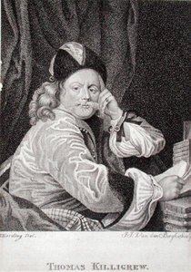 Thomas Killigrew (1612-83), graviert von J.J. Van den Bergh