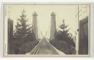 Eisenbahn-Hängebrücke, Niagarafälle
