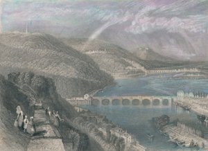 Brücke von St. Cloud von Sevres, 1835