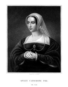 Catherine Parr, Königin von Heinrich VIII., 1823 von S. Freeman