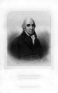 Dugald Stewart, schottischer Philosoph, 1870 von S. Freeman