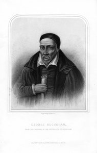 George Buchanan, schottischer Historiker und Humanist, 1870 von S. Freeman