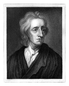 John Locke, englischer Philosoph, 1825