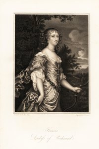 Porträt von Frances Stuart, Herzogin von Richmond von S. Freeman