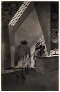 Der Schrecken meines anderen Ichs aus „Der seltsame Fall des Dr. Jekyll und Mr. Hyde“ von Robert Louis Stevenson. Illustration von S.G. Hulme Beamam von S. G. Hulme Beamam