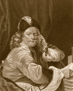 Thomas Killigrew, graviert von J.J. Van den Bergh von S. Harding