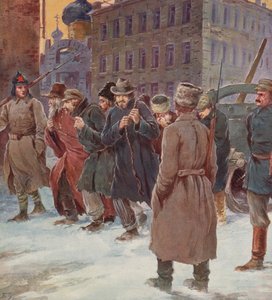 Sowjetische Zwangsarbeiter auf der Straße von S. Sarmat