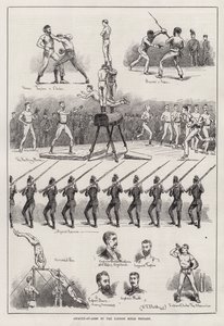 Waffenangriff durch die London Rifle Brigade (Gravur) von S. T. Dadd