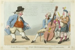 John Bull lernt eine neue Bewegung von S. W. Fores
