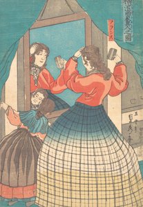 Druck von Sadahide Utagawa