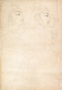 Sänger und Sarinda-Spieler von Sahib Ram