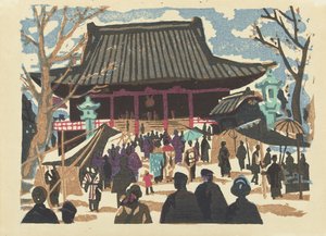 Asakusa Kannon Tempel von Saitō Kiyoshi