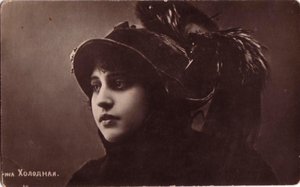 Vera Cholodnaja, russische Stummfilmschauspielerin, 1910er Jahre