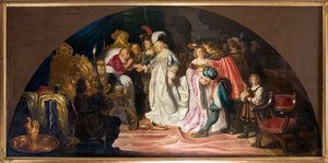 Die königlichen Doppelhochzeiten oder Vermählungen von 1502 von Salomon Koninck