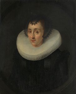 Porträt von Hortensia del Prado (?-1627) von Salomon Mesdach (attributed to)