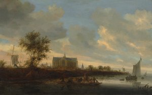 Ansicht der Stadt Alkmaar