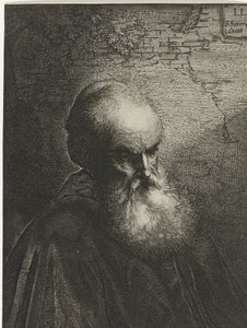 Porträt eines alten Mannes mit Bart von Salomon Savery
