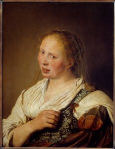 Porträt eines jungen flämischen Bauern von Salomon de Bray