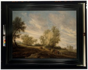 Waldlandschaft und Joseph aus dem Brunnen gerettet von Salomon van Ruisdael or Ruysdael