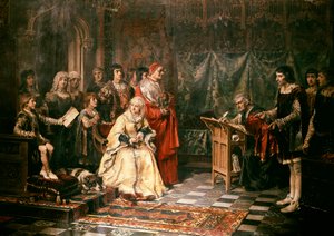 Don Juan von Österreich und seine Mutter Barbara Blomberg